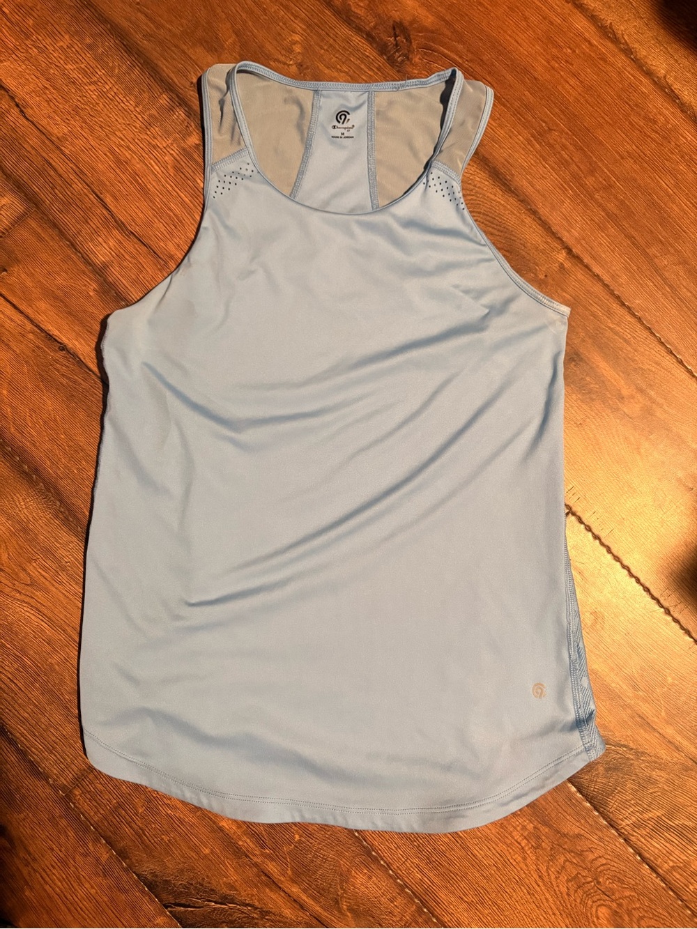 C9 by Champion Light Blue Athletic Tank Top